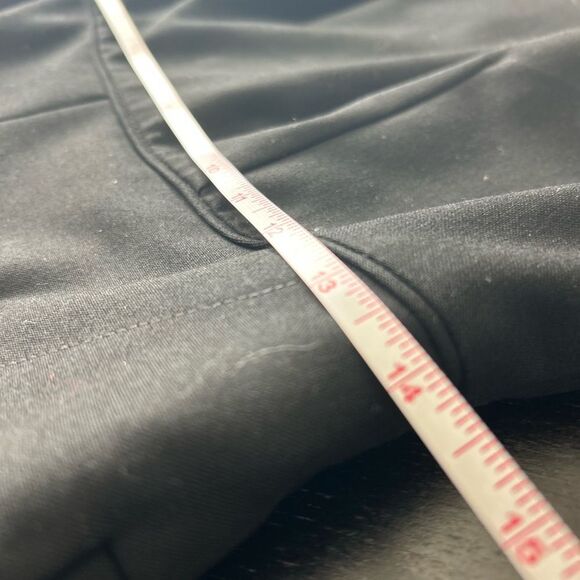 Ann Taylor Petites Black Midi Sheath Dress with Scoop Neck and Pockets - Picture 9 of 12